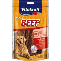 Vitakraft pure beef strips 80 gram