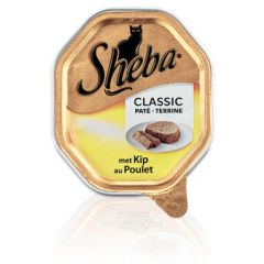 Sheba Classic Pate Kip 85 Gram