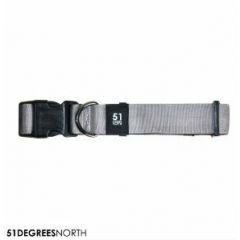 51 - Wanderful - Collar - Flat - Light Grey - 16-24cmx12mm