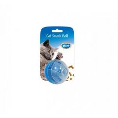 Kattenspeelgoed snackbal blauw