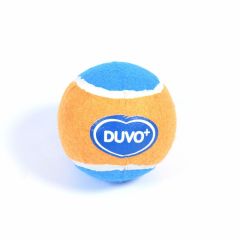 Dogtoy tennisbal L oranje/blauw 1 stuk