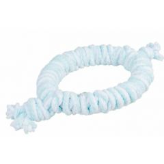 Laroy Puppy Soft Touwring Blauw 30cm