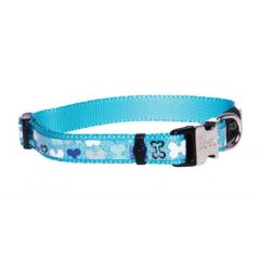 Rogz Halsband XS Trendy Blauw 14-21 CM