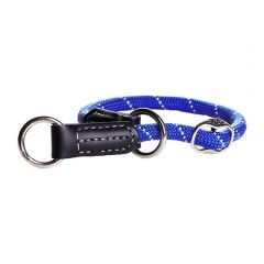 Rope obedience blauw M 35-40 cm