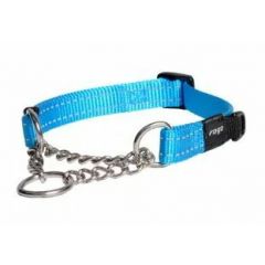 Rogz Halsband Slip Turquoise 20mm