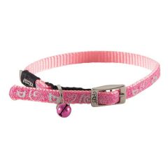 Rogz Kitten Halsband Glitter Roze