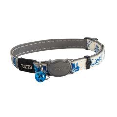 Rogz Halsband Blue Foral 20-31 CM