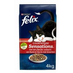 Felix Droog Vlees Sensations 4 KG