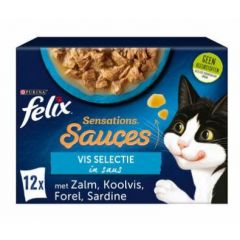Felix pouch Sensations Vis in saus