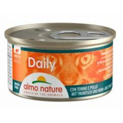 Almo nature dmenu tonijn&kip 85 gram