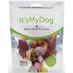 It's my dog sweetpotato & duck 85 gram
