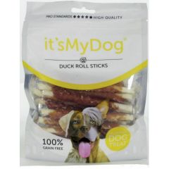 It's my dog Duck Rolls Sticks 85 gram