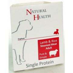 Natural Health Steamed Lamb&Rice