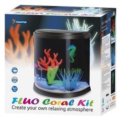 Aquarium fluo coral kit